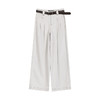 NEELLY纳俪商场同款秋季新款白色纹理感直筒牛仔裤女百搭休闲长裤N25081H01074 商品缩略图3