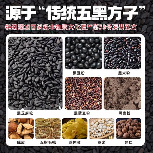 清心堂·五黑燕麦酥｜澳洲进口燕麦添加剂31%，膳食纤维53%，高纤能量，配料表干净，0反式脂肪酸 商品图2