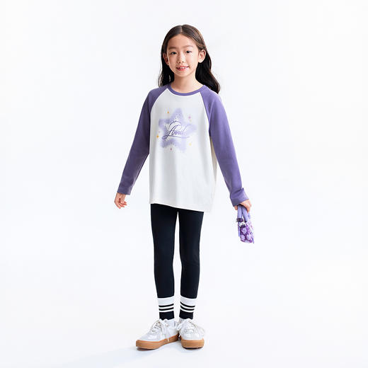 【实体店同款】女童针织打底裤秋季新款安奈儿童装AG536149 商品图3