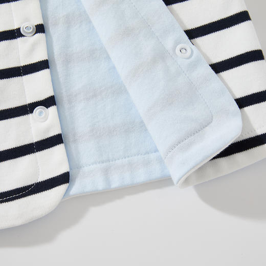 怡比爱心小熊内着马甲HY25AUN073蓝白色调80#-120# 商品图11