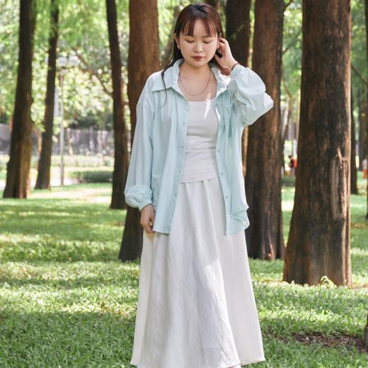 MOLYVIVI魔力薇薇盈感防晒衬衫|可拆卸帽一衣两穿，宽松版型百搭不挑人 商品图4