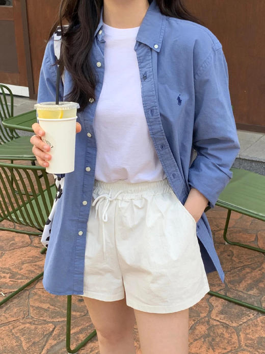 拉夫劳伦 logo刺绣衬衫（SS） 商品图5