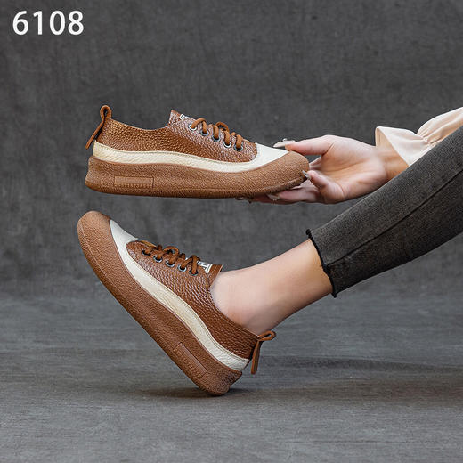 QLB6108头层牛皮休闲鞋 商品图5
