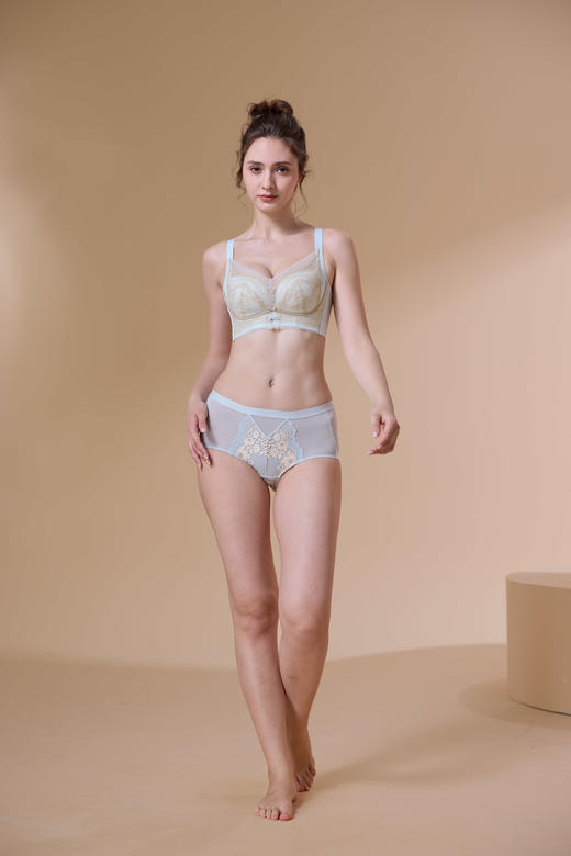 【6.9折限时优惠】【B杯单件】【秀黛】绵绵花期无钢圈中薄杯文胸S6110017B【门店同款】 商品图7