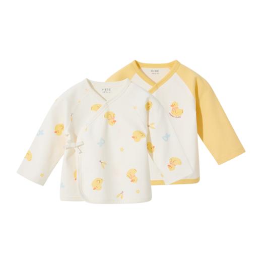 怡比快乐鸭鸭长袖系带上衣2件入HY25AUN082黄花色调52#-59# 商品图8