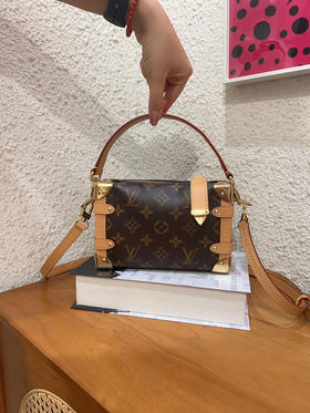 LV Side Trunk 软盒子 老花 小号 斜挎包