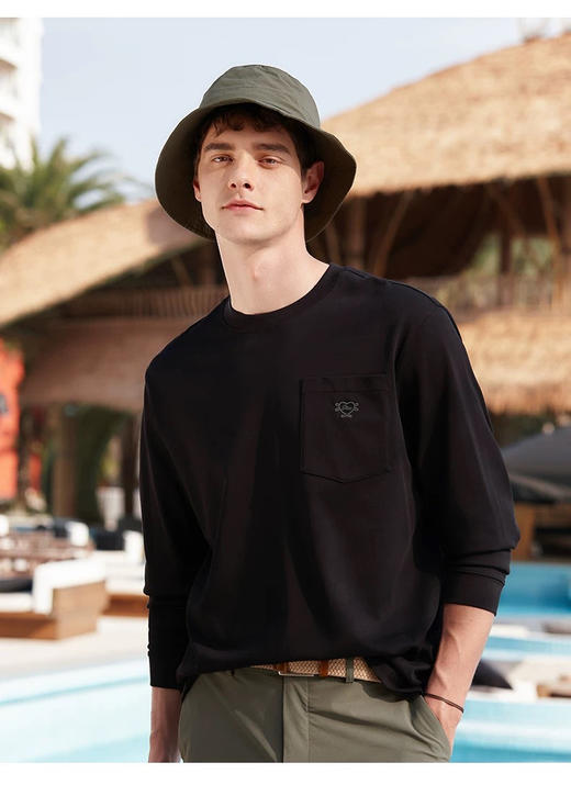 原单哈吉斯phiz系列长袖打底衫081405 商品图3