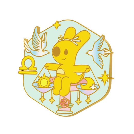 团团星座系列金属徽章 商品图7