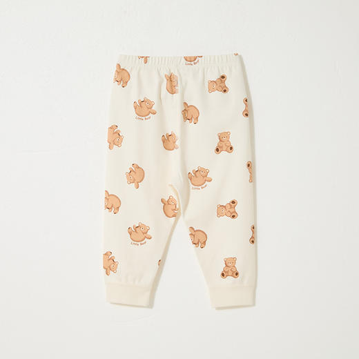 怡比陪伴小熊长袖圆领套装HY25AUN074咖色调80#-130# 商品图9