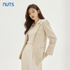 NUTS商场同款春秋季时尚通勤简约气质宽松显瘦西装外套女332041146 商品缩略图3