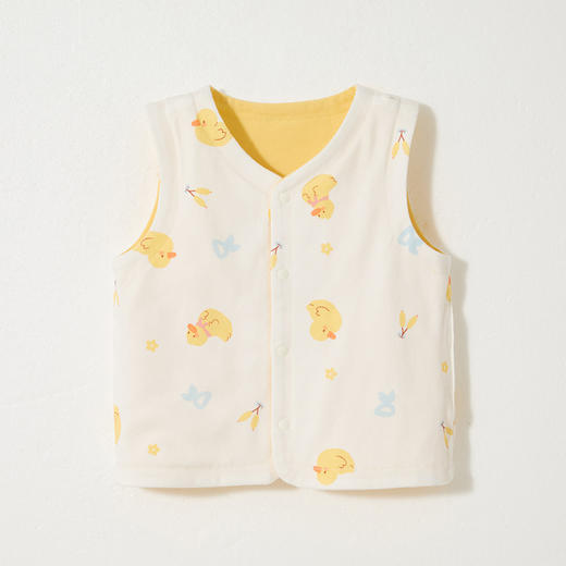 怡比快乐鸭鸭内着马甲HY25AUN013黄花色调80#-120# 商品图10