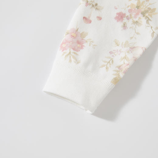 怡比花漾时光长袖系带哈衣HY25AUN001粉白色调52#-66# 商品图12