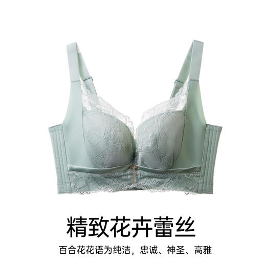 云纱国风薄棉杯文胸 商品图4