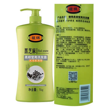 馥珮洗发水家庭装1公斤洗发露黑芝麻柔顺滋养女男士洗头膏洗发液 /个人护理 /洗发护发 /洗发水 商品图5