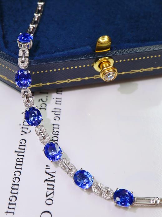4.6ct刻面蓝宝石手链 商品图3