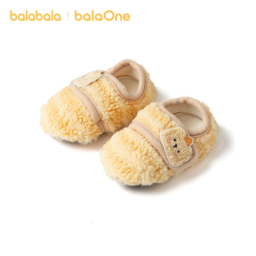 巴拉巴拉balaOne宝宝地板袜防滑点胶冬季加绒保暖袜子学步防滑萌 商品图4