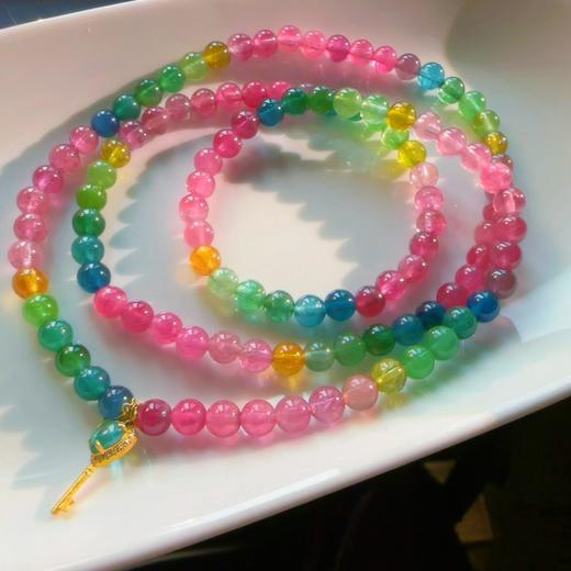5mm多圈彩虹碧玺手串 商品图0
