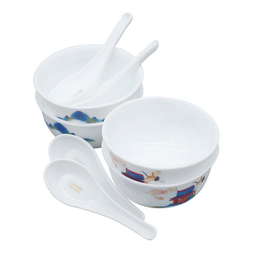 康宁冰萃玲珑  盛世鸣和系列 餐具 8件套CB-BCLLSSMH8/KZ/LS 商品图0