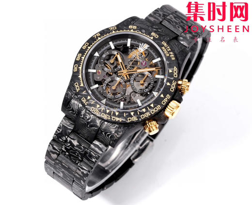 改装迪通拿全碳纤维 TWF劳家震撼改装「金纹碳影」男士腕表 商品图1