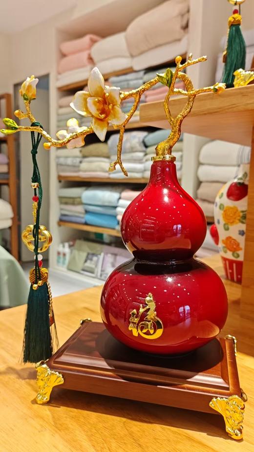 摆件玉兰花葫芦摆件24*33CM 商品图3