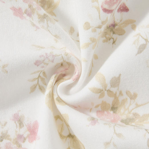 怡比花漾时光长袖开襟哈衣HY25AUN002粉白色调59#-90# 商品图13