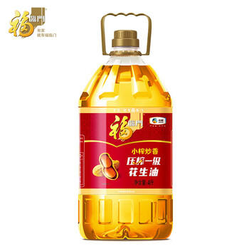 福临门 食用油 小榨炒香 压榨一级花生油 4L 中粮出品 /粮油调味 /食用油 /花生油 商品图1