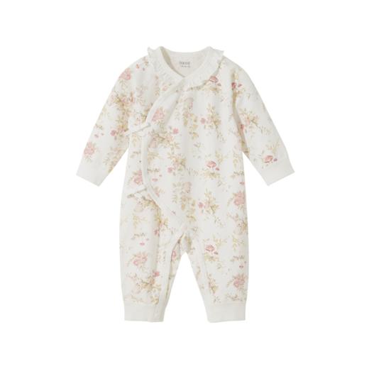 怡比花漾时光长袖系带哈衣HY25AUN001粉白色调52#-66# 商品图7