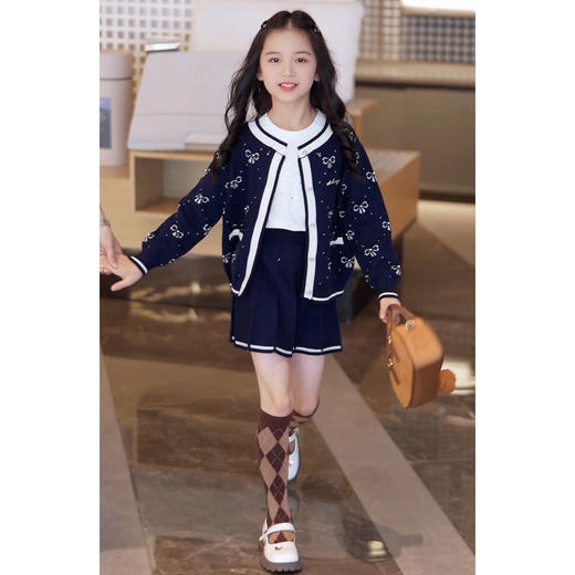 蝴蝶结针织套装 商品图4