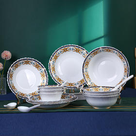 康宁冰萃玲珑  彭巴杜夫人系列 餐具16件套B CB-BPBD16B/KZ/LS