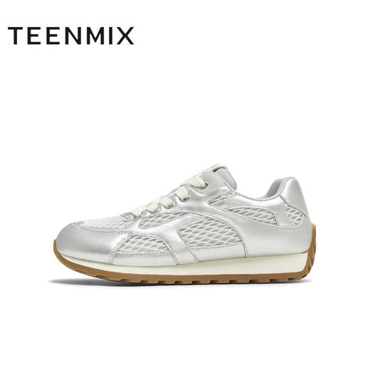 【云粉节】BF楼天美意阿甘德训鞋2025秋新款系带休闲风女鞋BL881CM5吊牌价799活动价399 商品图0