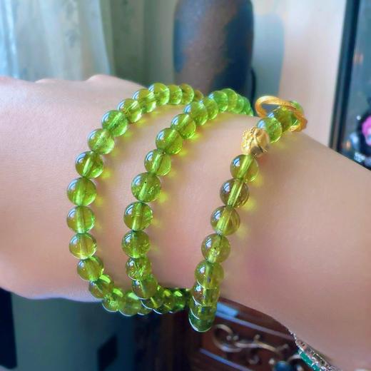 5.8mm多圈绿碧玺手串 商品图8