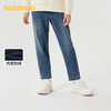 巴拉巴拉童装女童裤子冬装加绒牛仔长裤儿童舒适萝卜裤复古休闲潮 商品缩略图0