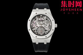 爱彼新款推出 APP皇家橡树陀飞轮系列 自动机械浮动式陀飞轮镂空腕表 男士腕表