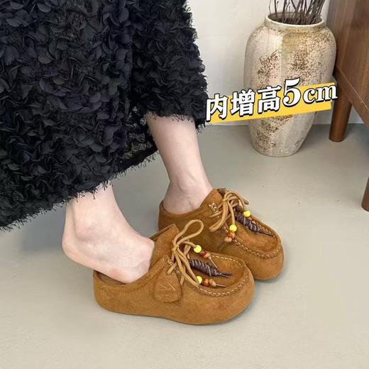 HF韩系复古流苏串珠勃肯鞋(LH)(LD)1652461999 商品图0