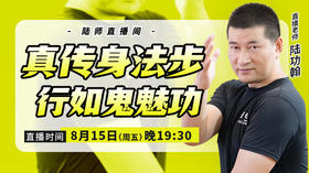 【8月15日】真传身法步，行如鬼魅功