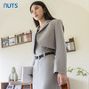 NUTS商场同款春秋季设计感时尚气质超短款百搭西装外套女4340401A1 商品缩略图2