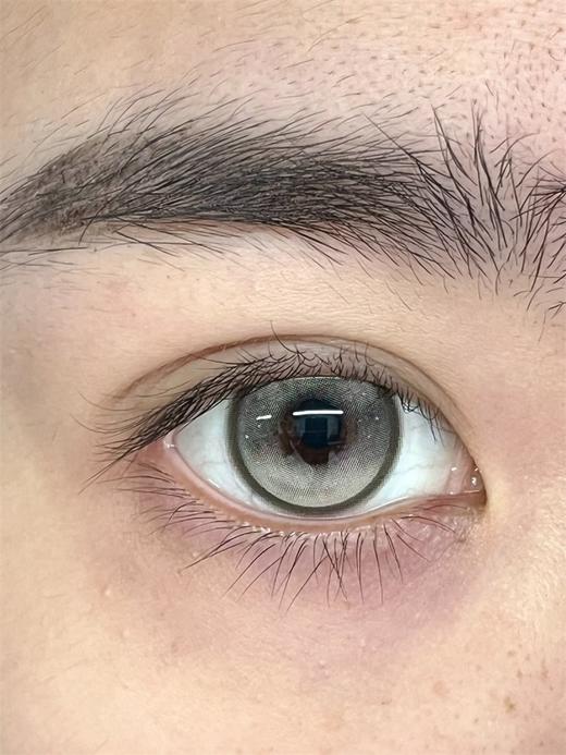 Allecon半年抛 · 小熊软糖灰&小熊软糖棕 · 14.5mm白狮参考着色大直径 · 韩产2片 商品图1