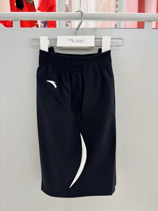 安踏儿童专柜2025年夏男大童篮球系列梭织五分裤 352521503R 商品图0