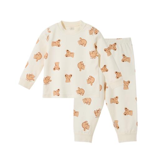 怡比陪伴小熊长袖圆领套装HY25AUN074咖色调80#-130# 商品图7