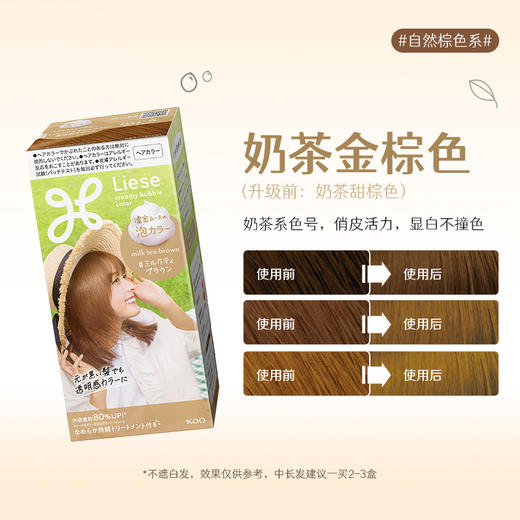【保税直发】花王Liese泡沫染发剂115ml 商品图5
