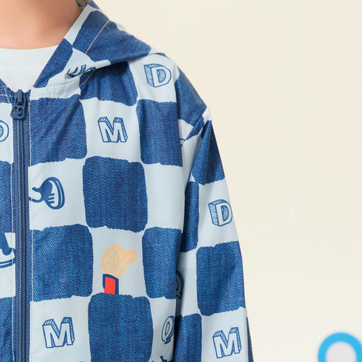 【秒1】【MQD】【专柜同款】童装宝宝防晒衣夏新款棋盘格抗UV小童皮肤衣 商品图2