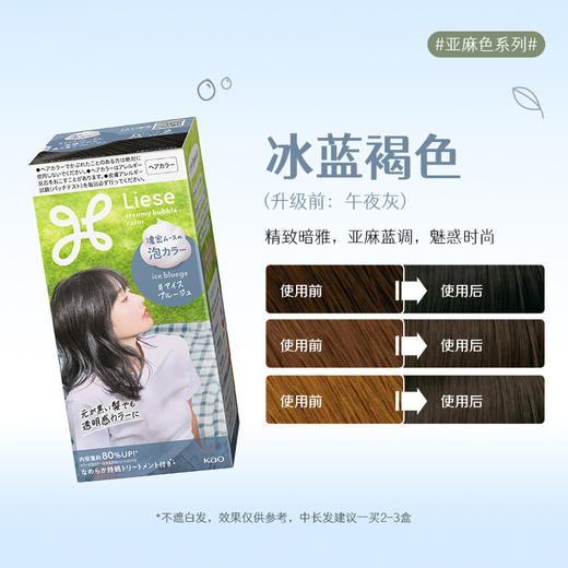 【保税直发】花王Liese泡沫染发剂115ml 商品图14