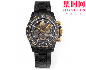 改装迪通拿全碳纤维 TWF劳家震撼改装「金纹碳影」男士腕表