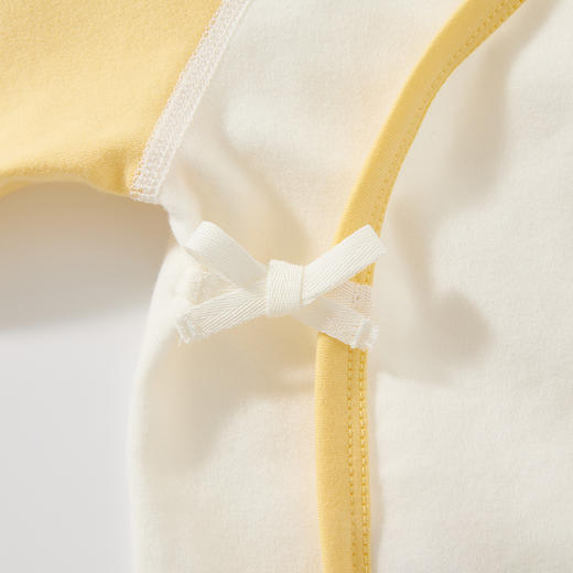 怡比快乐鸭鸭长袖系带上衣2件入HY25AUN082黄花色调52#-59# 商品图14