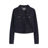 NEELLY纳俪商场同款秋季新款经典翻领百搭牛仔外套女休闲个性上衣N25081C01064 商品缩略图3