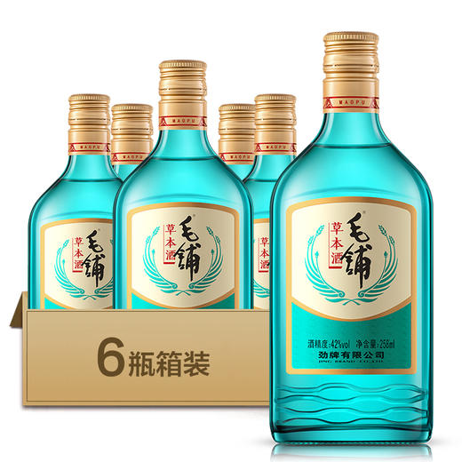【新品】42°劲牌毛铺草本酒（绿荞）258ml 商品图0