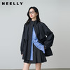 NEELLY纳俪商场同款秋季新款气质百搭中长款风衣女宽松休闲长外套N25084F04404 商品缩略图0