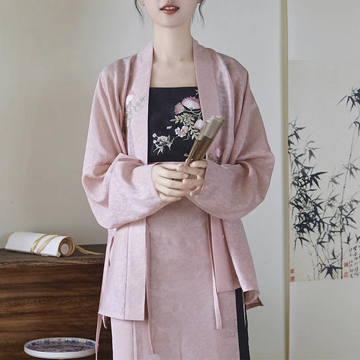 裁缝学苑AQ513宋制旋裙飞机袖短衫纸样吊带半身裙套装女装打版裁剪 商品图3