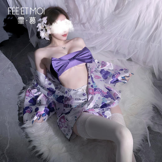 【情趣内衣】霏慕 樱花绘卷の诗意剪影和服ZY79 商品图6