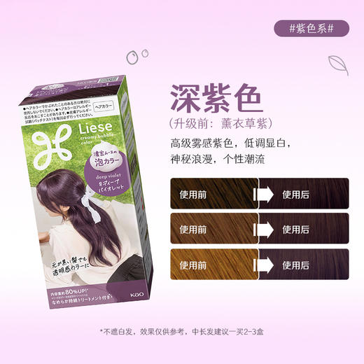 【保税直发】花王Liese泡沫染发剂115ml 商品图13